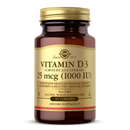 Solgar® Vitamin D3 (Cholecalciferol) 25mcg (1000 iu) Tablets
