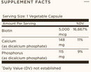 Solgar® Biotin 5000 mcg, 100 Vegetable Capsules