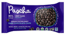Pascha 85% Cacao Very Dark Chocolate Baking Chips, Organic 8.8 oz.