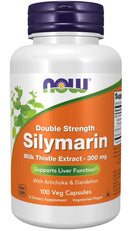 NOW Milk Thistle Extract, Double Strength - 300mg, 200 veg capsules