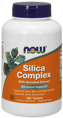 NOW Silica Complex, with Horsetail Extract 180 tablets
