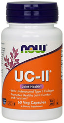 NOW UC-II, Undenatured Type II Collagen 60 veg capsules