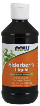 NOW Elderberry Liquid 8 fl oz