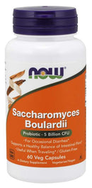 NOW Saccharomyces Boulardii 60 veg capsules