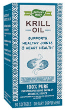 Nature's Way Krill Oil 60 softgels