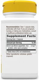 Nature's Way Boron Complex 100 capsules