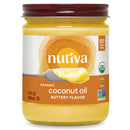 Nutiva Coconut Oil, Organic, Buttery Flavor 14 fl oz.