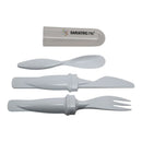 BariatricPal Portion Control Travel Utensil Set with Case - Includes Fork, Spoon & Knife