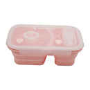 Portion Control Bento Lunch Box, Storage Container & Plate by BariatricPal - Collapsible, Leak-Proof & Available in 2 Colors!