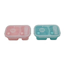 Portion Control Bento Lunch Box, Storage Container & Plate by BariatricPal - Collapsible, Leak-Proof & Available in 2 Colors!