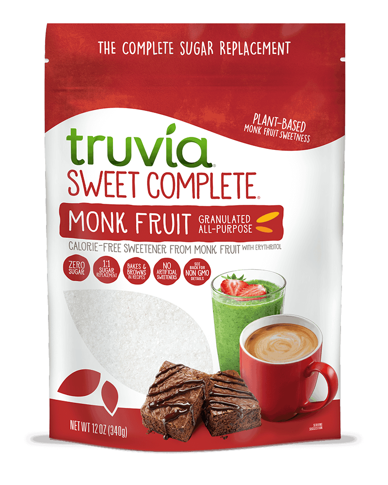 Truvia Sweet Complete® Granulated All-Purpose Monk Fruit Sweetener - 12 oz (340g)