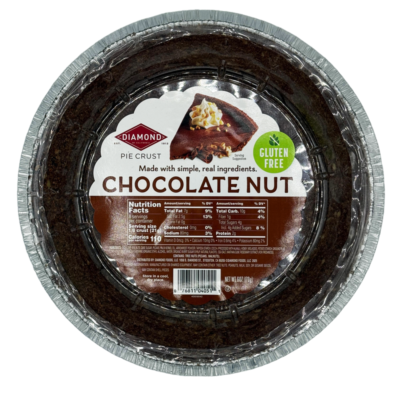 Diamond of California Nut Pie Crust, 6oz