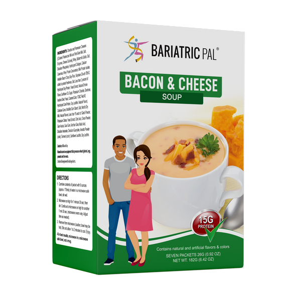 BariatricPal High Protein Meal Replacement Soup - Bacon and Cheddar