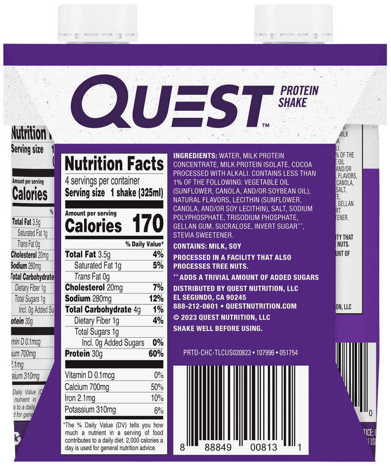 Quest Nutrition Protein Shake RTD