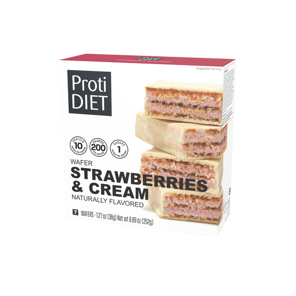 Proti Diet 10g Protein Wafer Bars - Strawberries & Cream