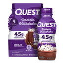 Quest Nutrition 45g Protein Milkshake, 14 fl oz(4 pack)