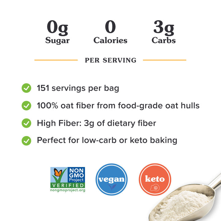 NuNaturals Oat Fiber