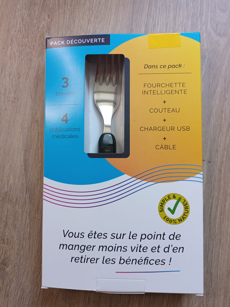 Discovery Pack Smart Fork and Knife Set by Slow Control