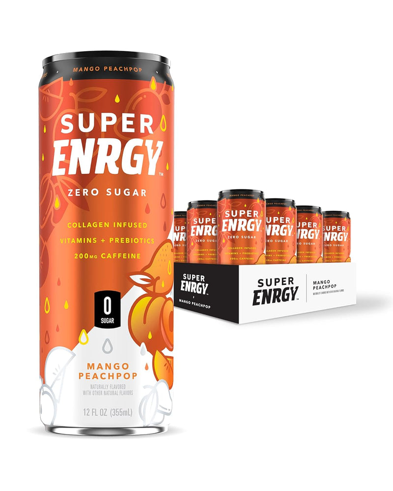 Kitu Super Enrgy Zero Sugar Energy Drink, 12 oz