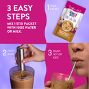 Jordan's Skinny Mixes Proffee Stix, 6 packets