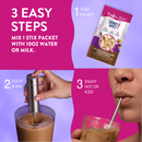 Jordan's Skinny Mixes Proffee Stix, 6 packets
