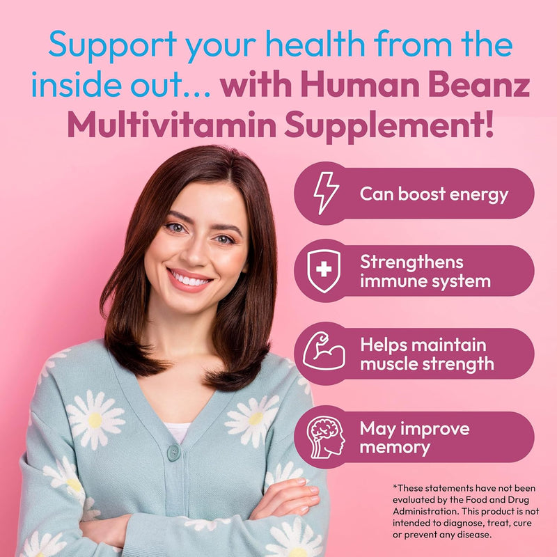 Human Beanz Multivitamins Jelly Beans with Zinc