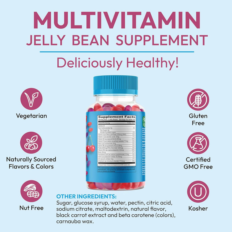 Human Beanz Multivitamins Jelly Beans with Zinc