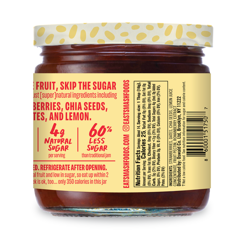 Smash Foods Superfood Jams 8oz