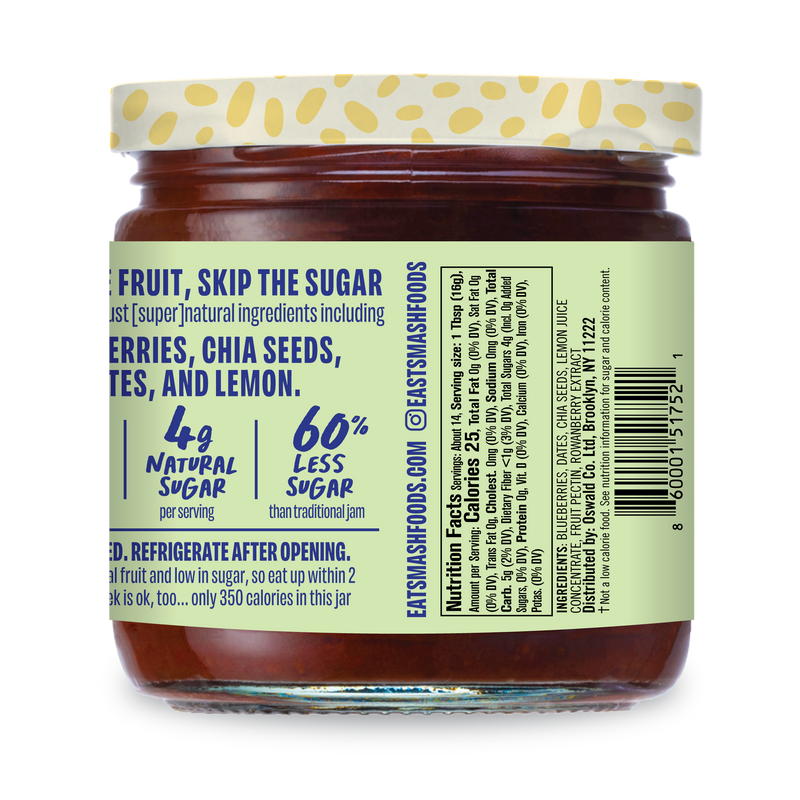 Smash Foods Superfood Jams 8oz