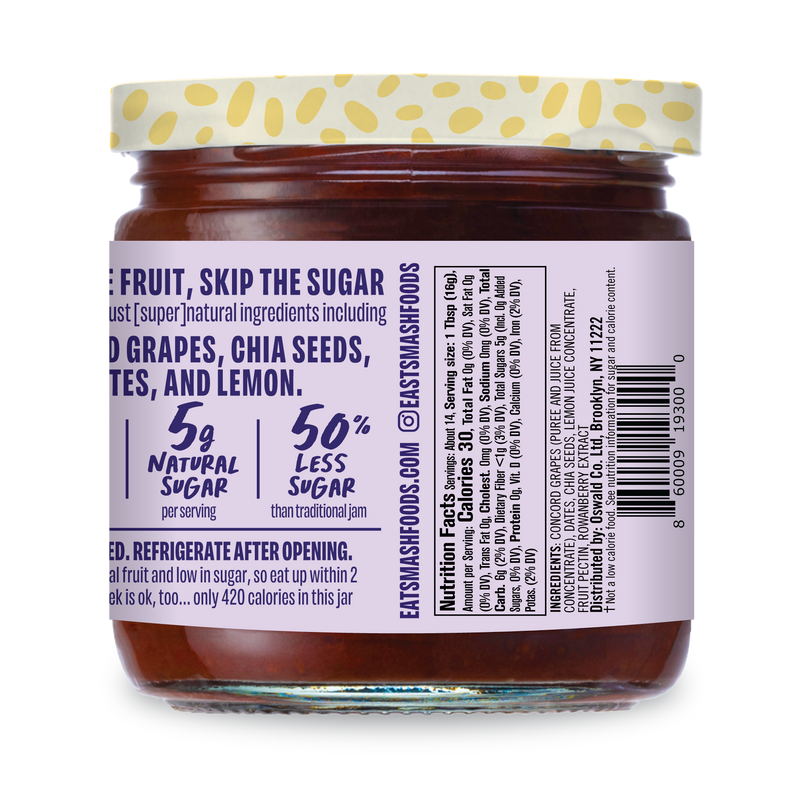 Smash Foods Superfood Jams 8oz