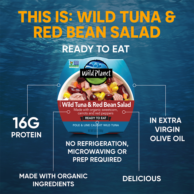 Wild Planet Ready-To-Eat Tuna Meals