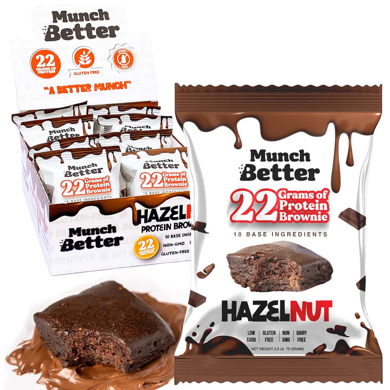 Munch Better Protein Brownies