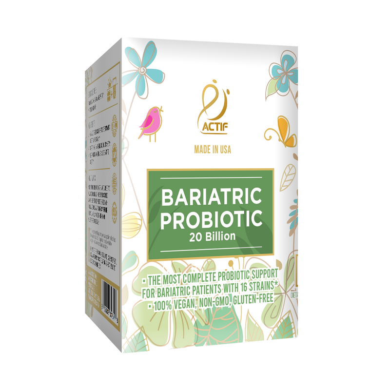 Actif Bariatric Probiotic Gummies - 20 Billion CFU