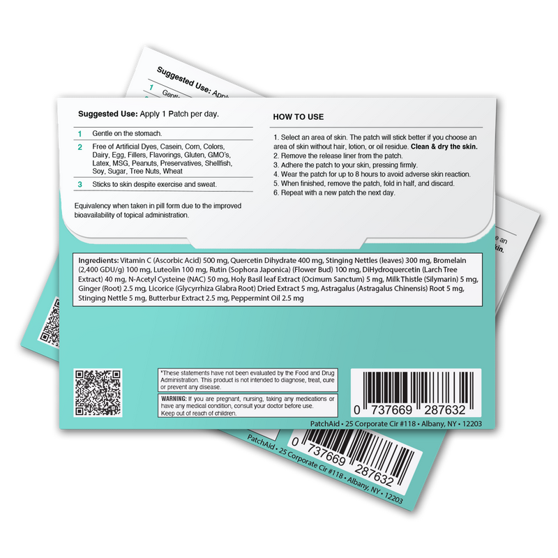 Allergy Plus Vitamin Patch by PatchAid