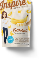 Inspire Banana Whey Protein by Bariatric Eating