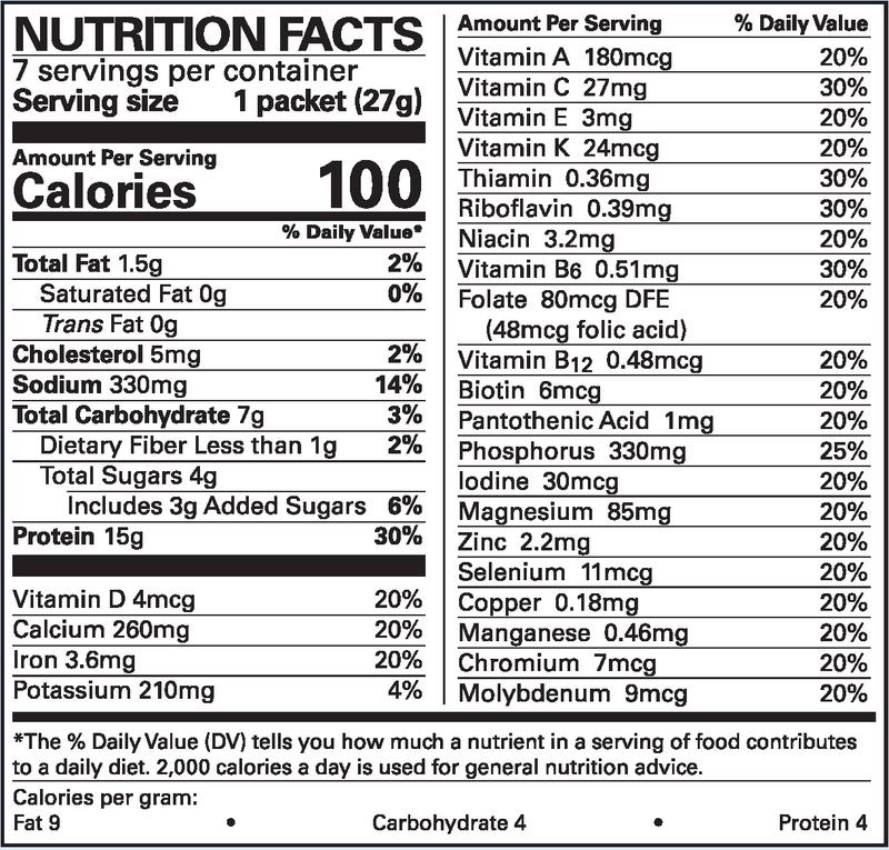 BariatricPal 15g Protein Shake or Pudding - Chocolate Cream (Aspartame Free)