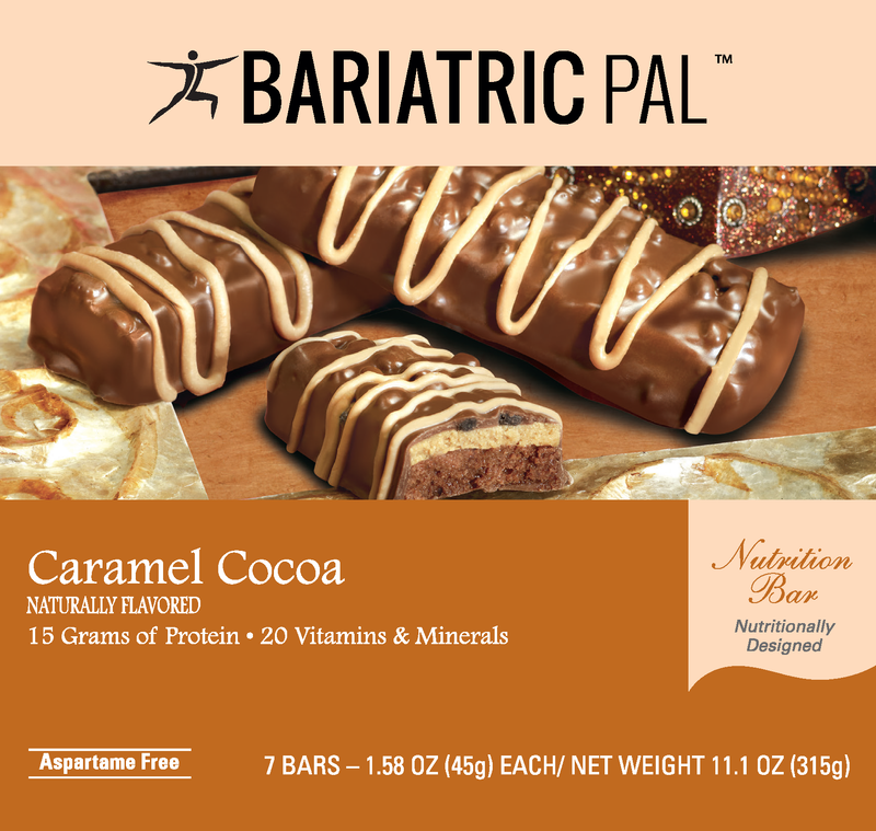 BariatricPal 15g Protein Bars - Caramel Cocoa