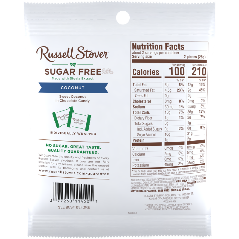 Russell Stover Sugar Free Peg Bag Candy