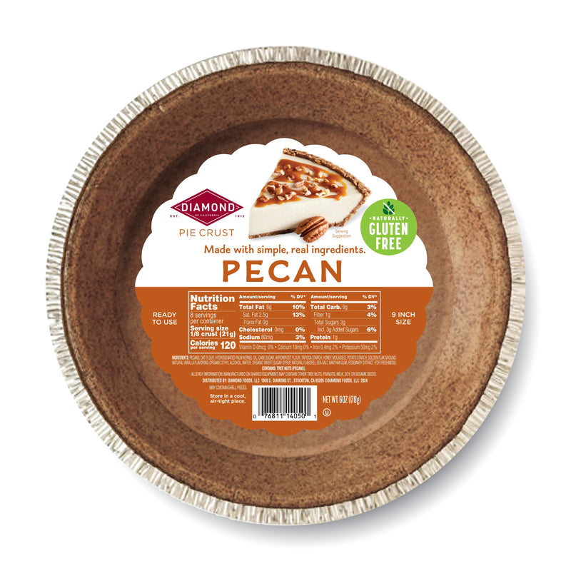 Diamond of California Nut Pie Crust, 6oz