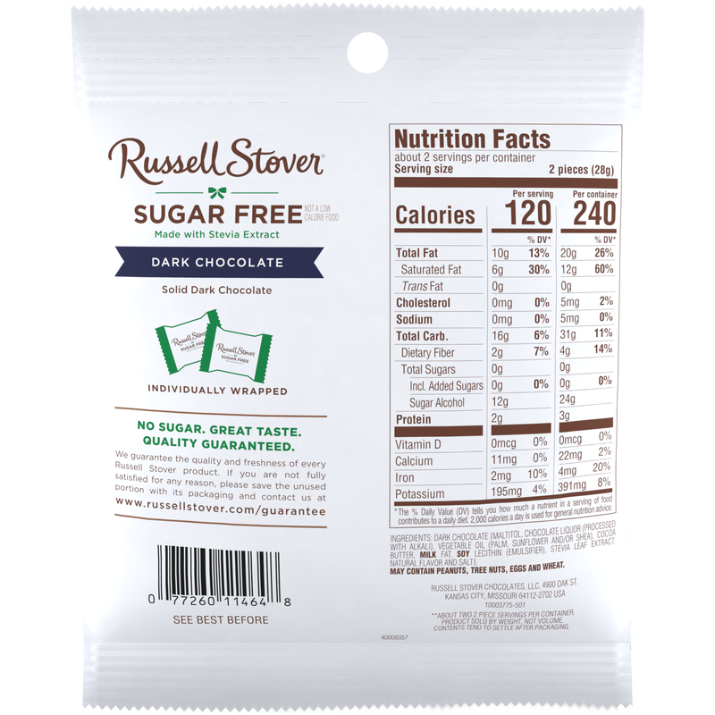 Russell Stover Sugar Free Peg Bag Candy