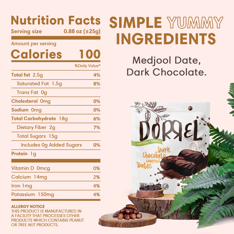 Dorrel Sweets Guilt Free Chocolate Covered Snacks