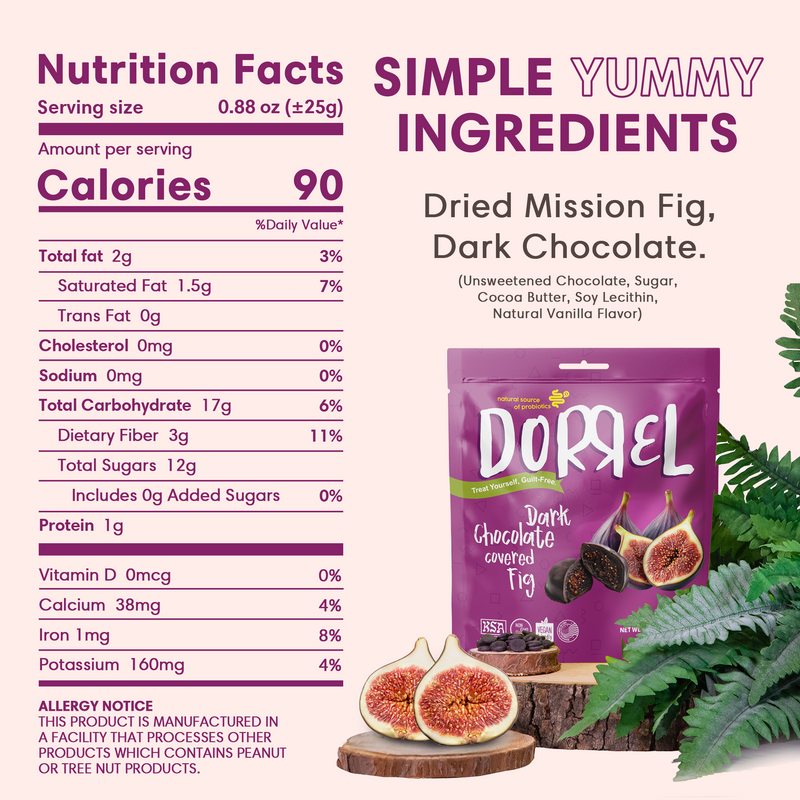 Dorrel Sweets Guilt Free Chocolate Covered Snacks