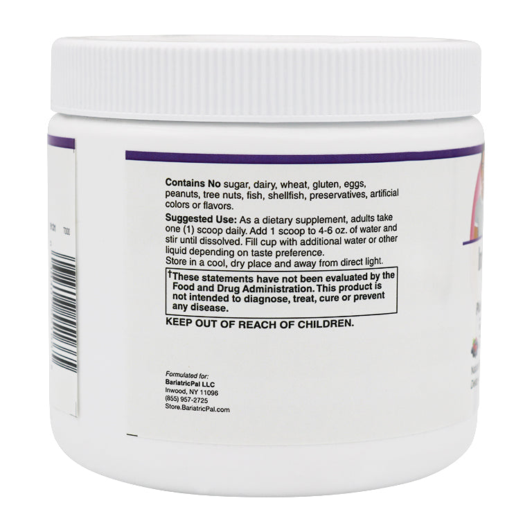 ImmunoLYTE Fizz by BariatricPal with 1200mg Vitamin C Plus D3, Zinc & Elderberry - Immune Support & Electrolyte Recovery!