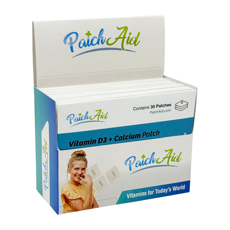 Vitamin D3 Plus Calcium Vitamin Patch by PatchAid