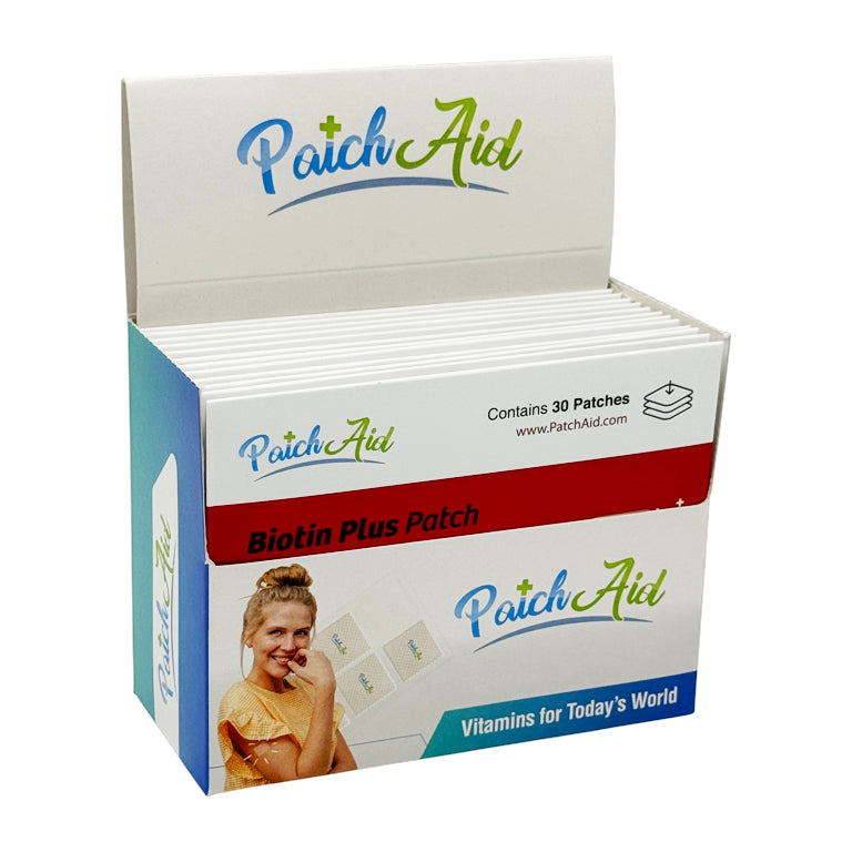 Biotin Plus Vitamin Patch for Hair, Skin, and Nails by PatchAid