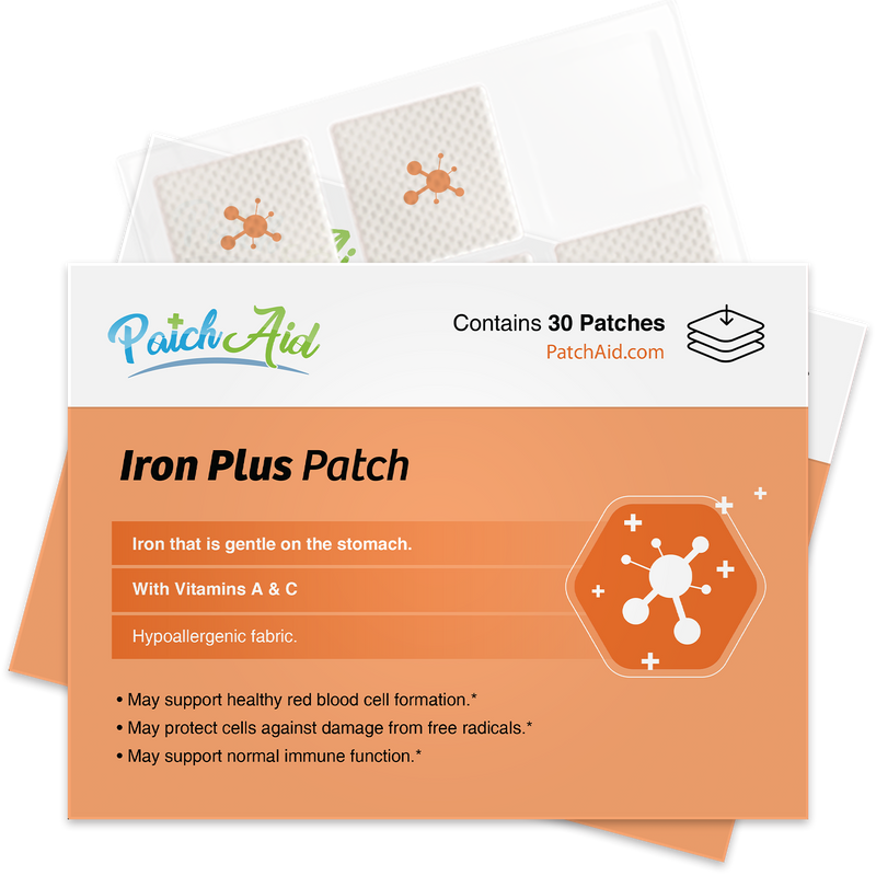 Iron Plus Vitamin Patch by PatchAid