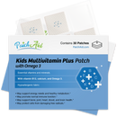 Kids Multivitamin Plus Topical Patch with Omega-3 by PatchAid