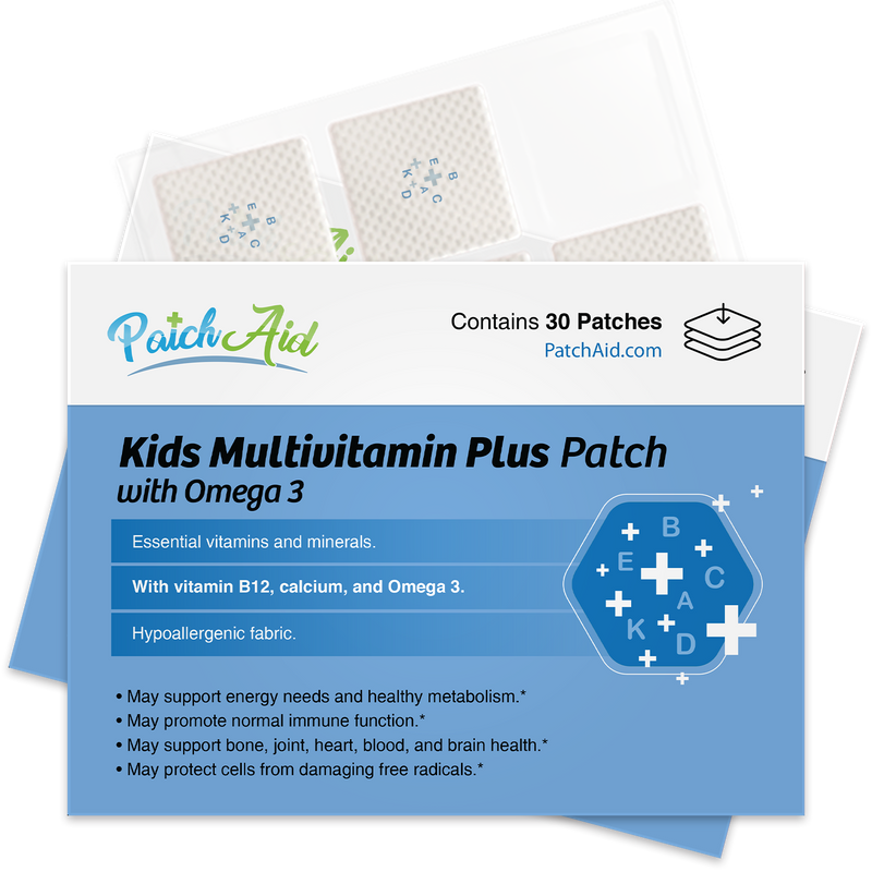 Kids Multivitamin Plus Topical Patch with Omega-3 by PatchAid