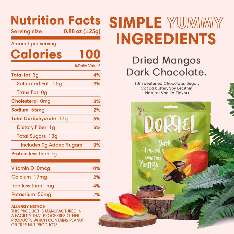 Dorrel Sweets Guilt Free Chocolate Covered Snacks