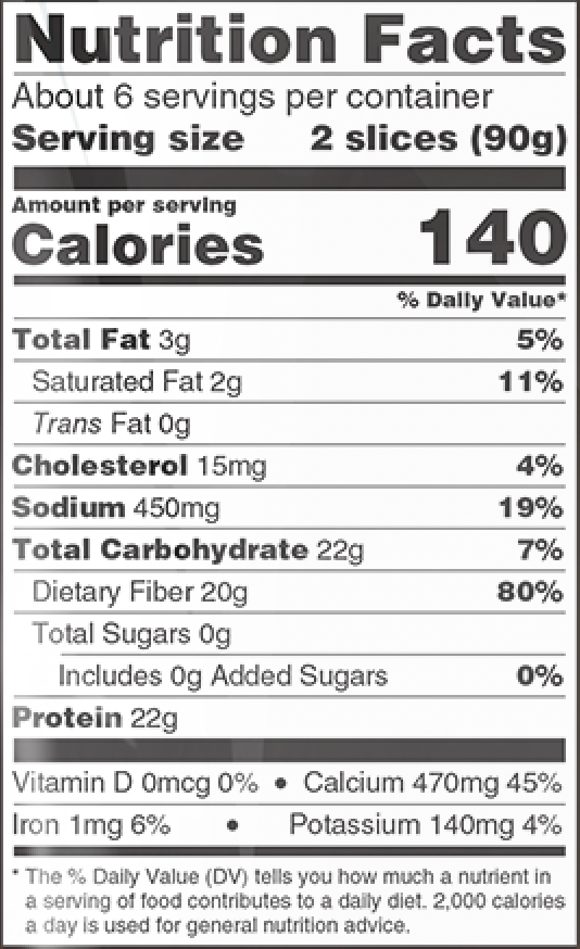 Unbun Complete Protein Bread, 18.9 oz